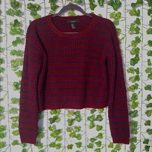 Cropped Maroon Sweater